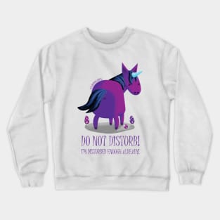 Gloomicorn - Do Not Disturb! Crewneck Sweatshirt